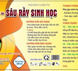 HL -  Sâu rầy sinh học