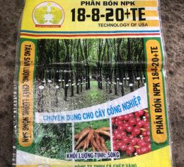 NPK 18-8-20 + TE  CÁ CHÉP VÀNG